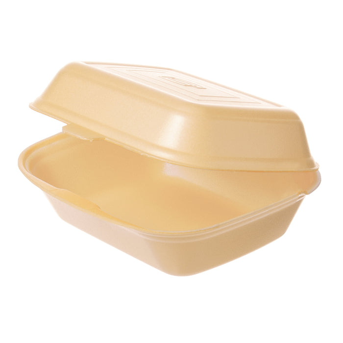 Lunchbox in beige - 155 x 185 x 75mm - ca. 2000ml