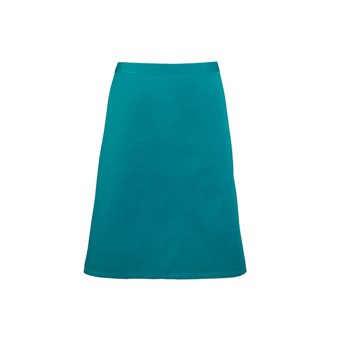 Schürze Colours Collection Mid Length Teal - 70 x 50 cm - 65% Polyester / 35% Baumwolle
